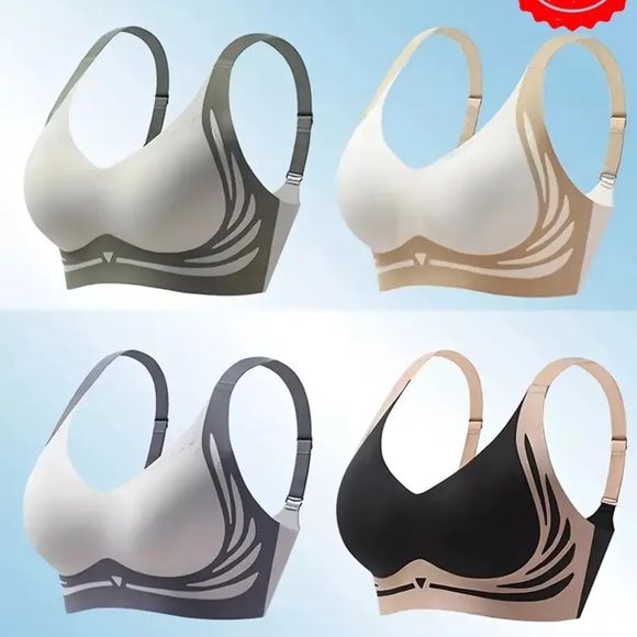 anti gravity , power full -seamless pushup bra