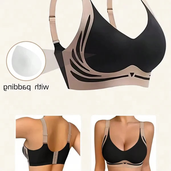 anti gravity , power full -seamless pushup bra